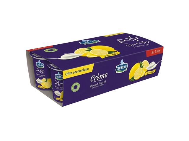 Pack Yaourt brassé Citron Crème Chergui 8x110g