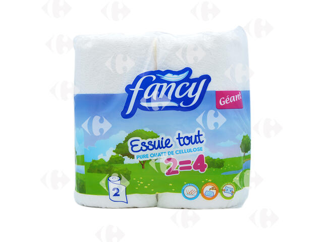 Essuie-Tout Géant Fancy 2 unités.