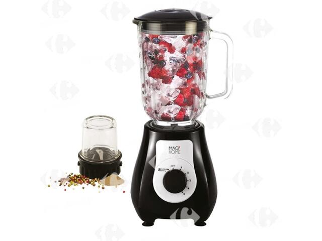 Blender en Verre avec Hachoir MH43M Magi Home 1,5L 300W