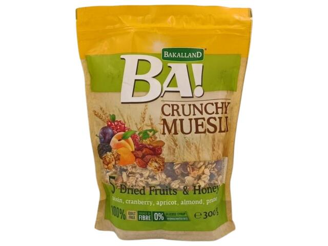 Crunchy Muesli Fruits Rouges Ba 300g