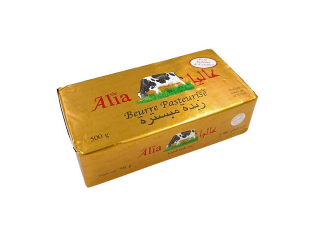 Beurre Doux Alia Bloc 500g.