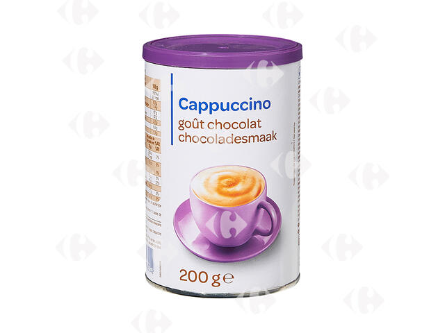 Cappuccino Chocolat Carrefour Blanc 200g