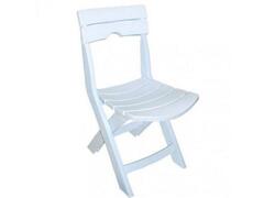 Chaise Pliable Blanc Ruspina 42x51x80 cm