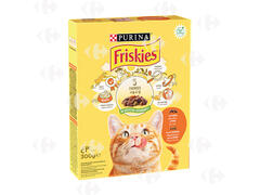 Croquettes au Poulet et Légumes Chats Adultes Friskies 300g