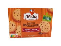 Galette Moelleuse Pépites Chocolat St Michel 180g.