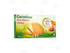 Biscuits Duo Glacier Carrefour 100g