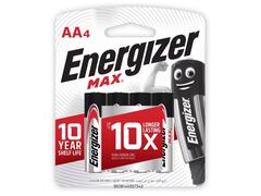 Pack de 4 Piles AA Energizer Max