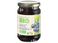 Confiture de Myrtille au Sucre de Canne Carrefour Bio 360g