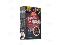 Crunchy Granola Chocolat et Cerise Emco 340g