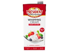 Crème UHT 35%Mg Président 1L