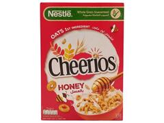 Céréales au Miel et 5 Céréales Complètes Bio Cheerios Nestlé 375g.