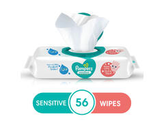 Lingettes Bébé Sensitive Pampers 56 unités