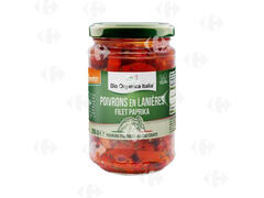 Poivrons en Lanières à l'Huile Bio Organica Italia 280g