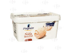 Pot de Glace Nata Nature Pingouin 1L.