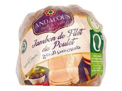Jambon Cuisse de Poulet Fumée - Charcuterie - Andalous 100g.