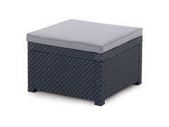 Pouf Diva Grafito 100% Polypropylène 56x56x39cm