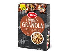 Crunchy Granola Triple Chocolat Emco 340g
