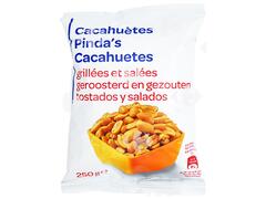Cacahuètes Grillées et Salées Carrefour Blanc 250g