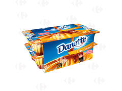 Pack Flan Caramel Danette 12x80g