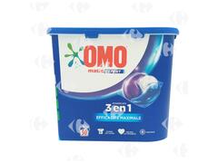 Lessive en Capsules 3en1 Omo Matic 30 unités.