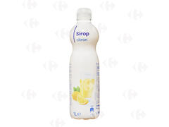 Sirop de Citron Carrefour Blanc 1L