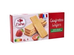Gaufrettes Fraise Carrefour Extra 160g