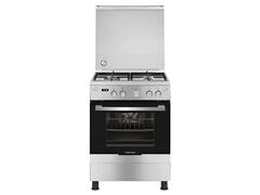 Cuisinière Inox Arthur Martin 4 Foyers sans Allumage Électrique 60 cm