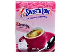 Édulcorant Sweet'N Low 50 unités.