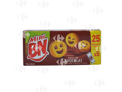 Mini Biscuits Fourrés au Chocolat Bn 168g.