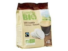 Café Dosettes Bio Arabica Carrefour 32 unités