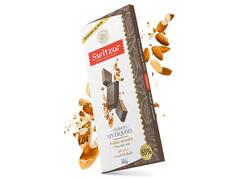 Tablette Chocolat Noir 65% Amandes Switzor 100g