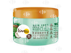 Masque 3 en 1 Hair Food Coco & Thé Vert Lovea 390ml.