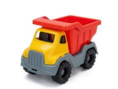 Camion de chantier en plastique pour enfant 18 cm