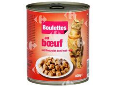 Bouchées Sauce pour Chat Bœuf Carrefour Blanc 800g