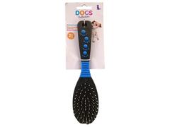 Brosse Animaux 2 en 1 Metal et Nylon