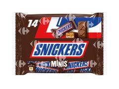 Mini Barres Chocolatées Snickers 227g