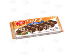 Gaufrettes Chocolat Noir Plaisir Lago 120G