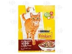 Croquettes au Bœuf et au Poulet pour Chats Adultes Friskies 300g