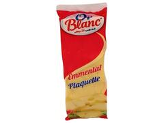 Fromage Emmental Plaquette Or Blanc 180g.