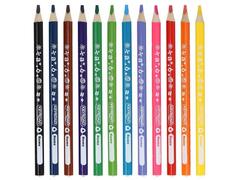 Crayon de Couleur Jumbo Mashmallow 12 Pièces