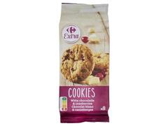 Cookies Chocolat Blanc Cranberries Carrefour Extra 200g