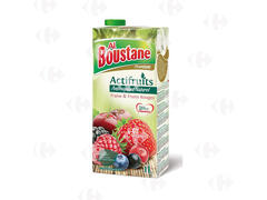 Boisson de Fraise et Fruits Rouges Actifruits Al Boustane 1L