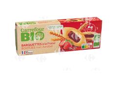 Barquettes à la Fraise Carrefour Bio 120g