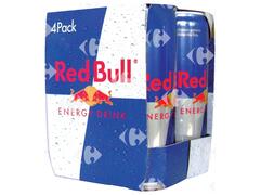 Pack de Boissons Énergisantes Red Bull 4x25cl