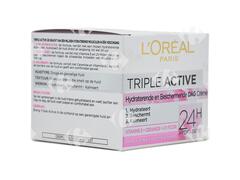 Crème Triple Peaux Sèches Sensibles Active Multi-Protective Day 24H L'Oréal Paris 50ml