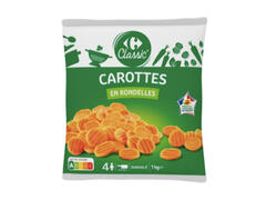 Carottes en Rondelles Carrefour 1kg