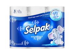 Essuie-Tout Super Absorbant 3 Plis Selpak 3 unités