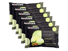 Mochi Glacé Pistache et Chocolat Mochiwa 6 pièces 210g