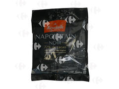 Carrés Chocolat Napolitains 72% de Cacao Aiguebelle 100g