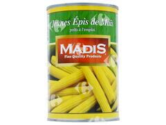 Conserve de Jeunes Épis de Maïs Madis 400g